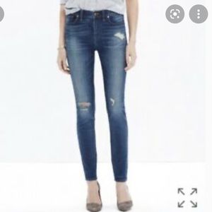 ⚡️FLASH SALE⚡️ Madewell Distressed High Rise Jean